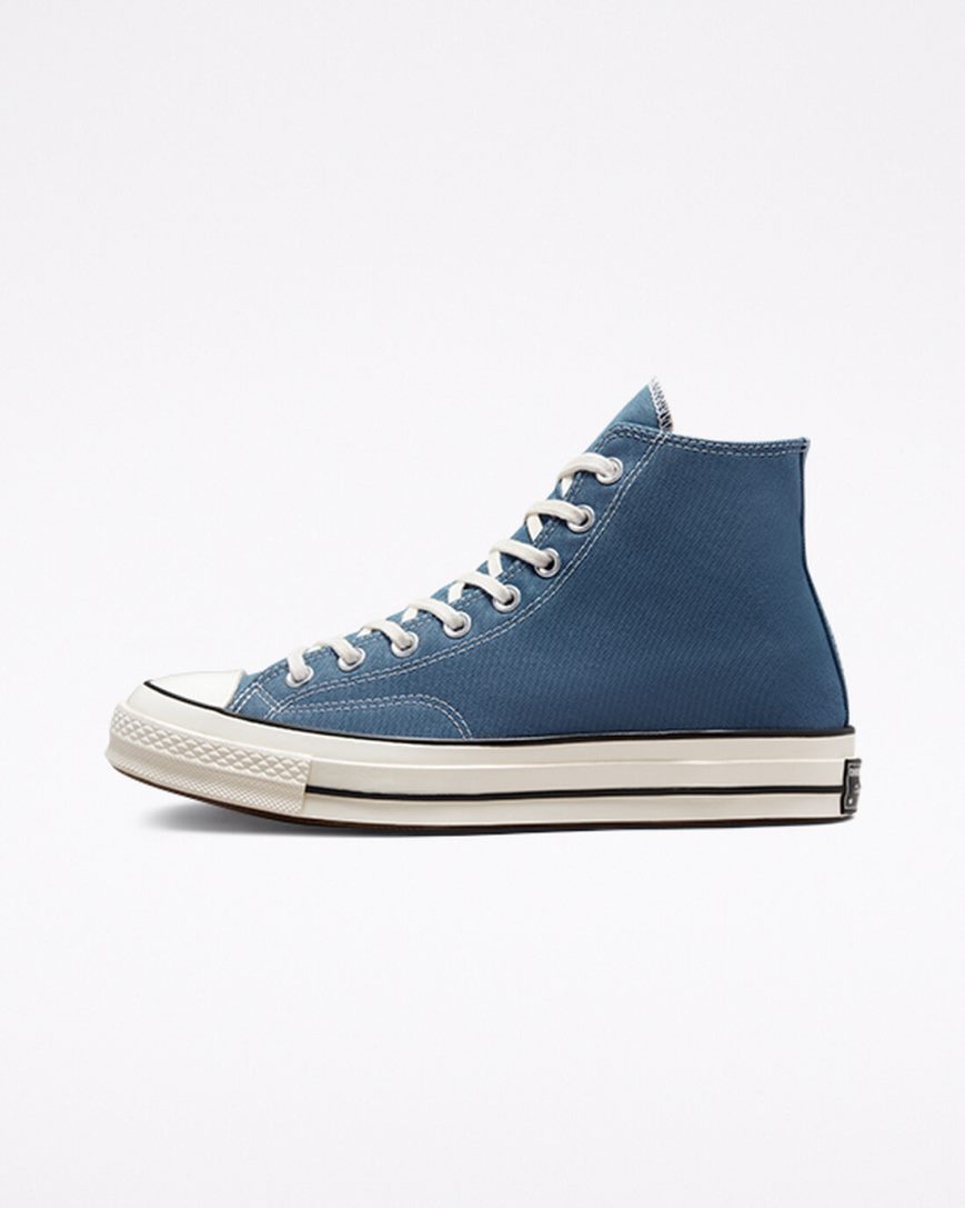 Tenisi Inalti Barbati Converse Chuck 70 Seasonal Color Albastri Negrii | RO UYVCJ928